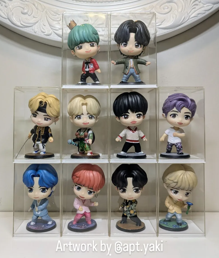 Hand-painted BTS figurines - Daechwita Sope