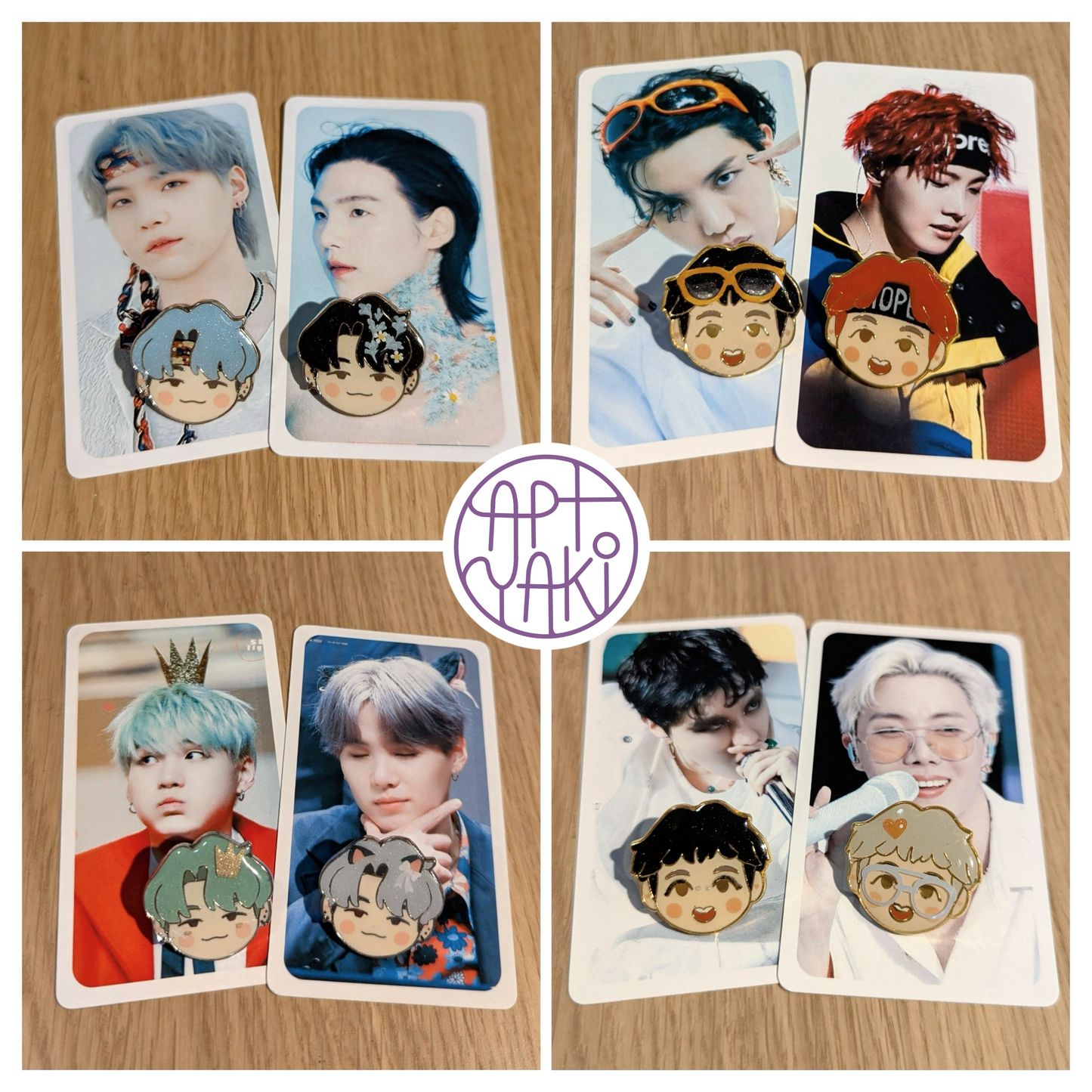 Hand-painted OT7 Blind Box Pins