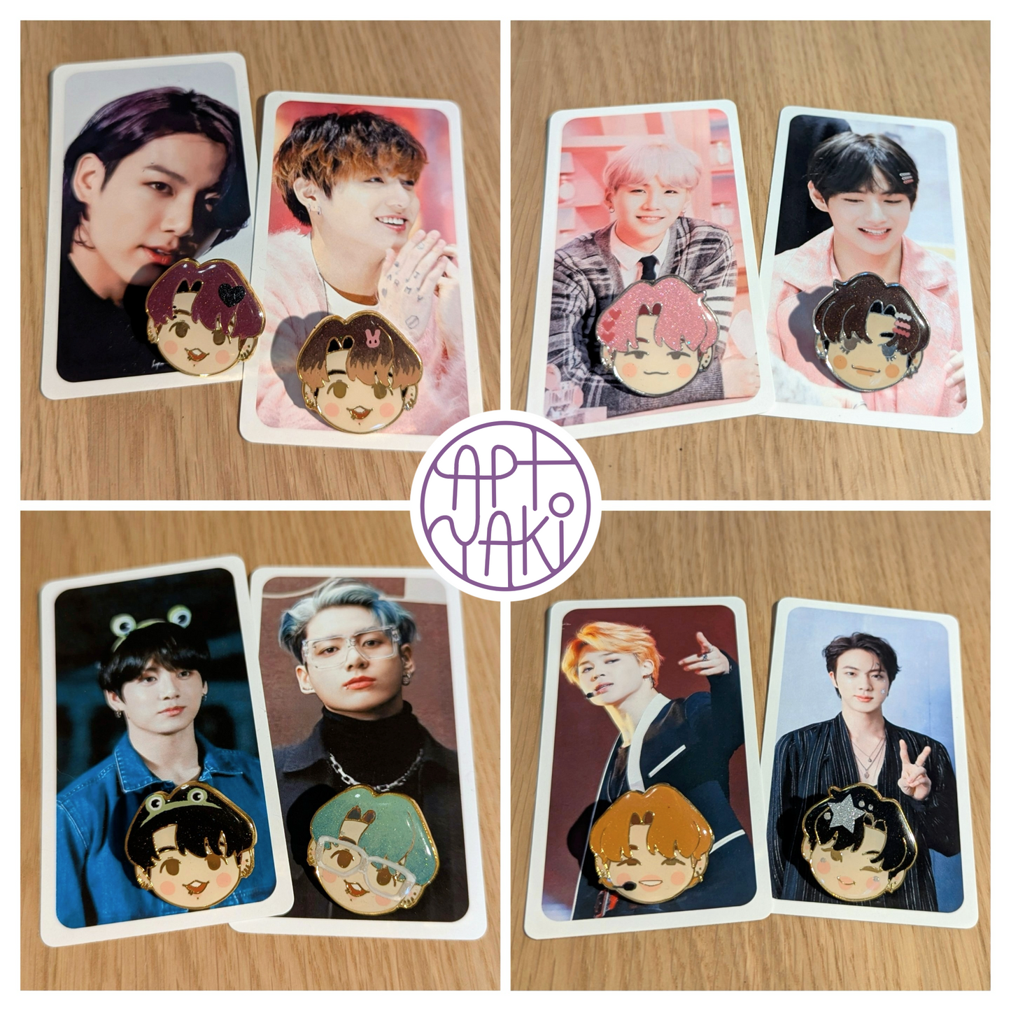 Hand-painted OT7 Blind Box Pins