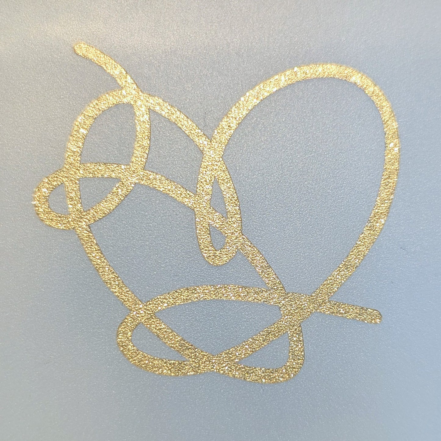 LY Heart Decal