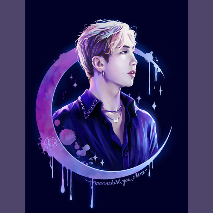 Purple Moon Namjoon