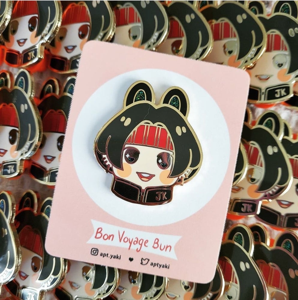 Bon Voyage Bun Pin