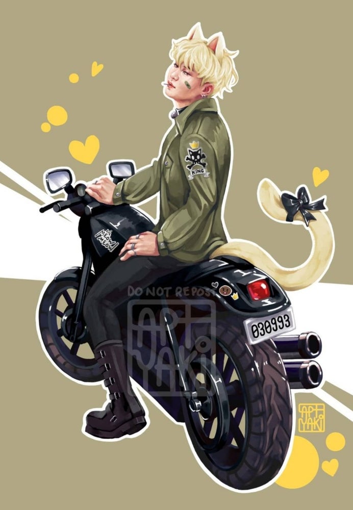 Yoonmin Kitty Gang Art Prints