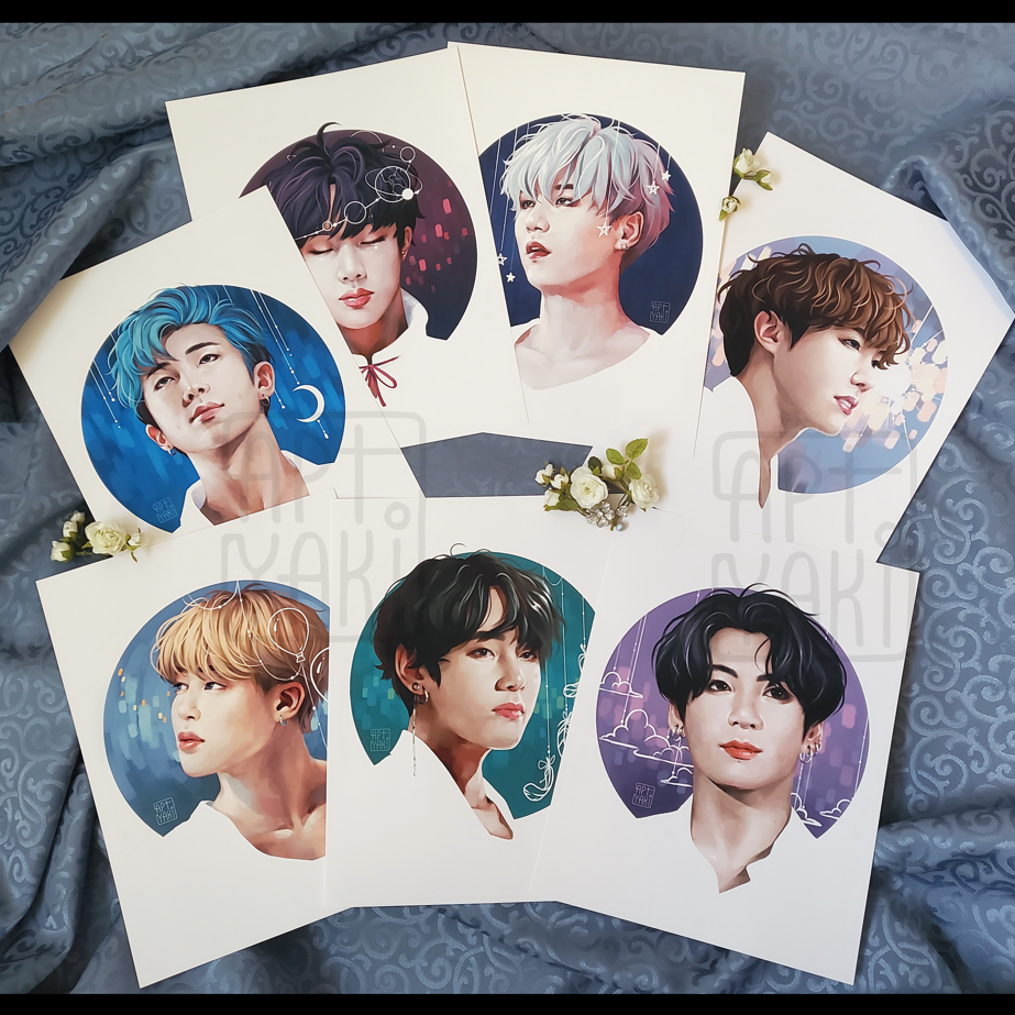Circle OT7 Art Prints