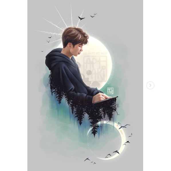 Moon Joon art print