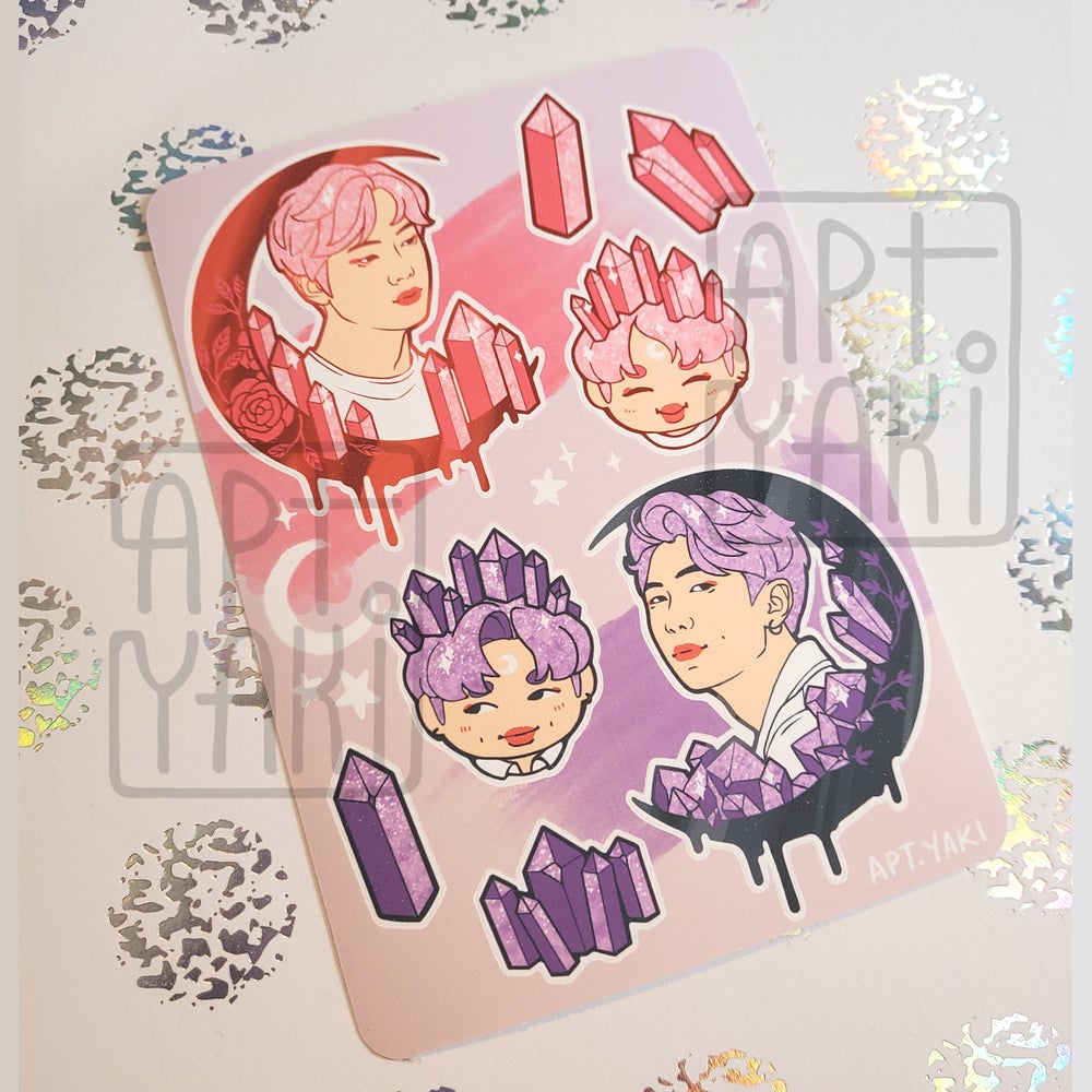 Gemstone Sticker Sheets