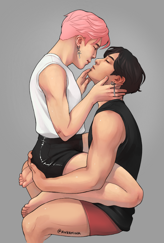 Fluffy Jikook Print