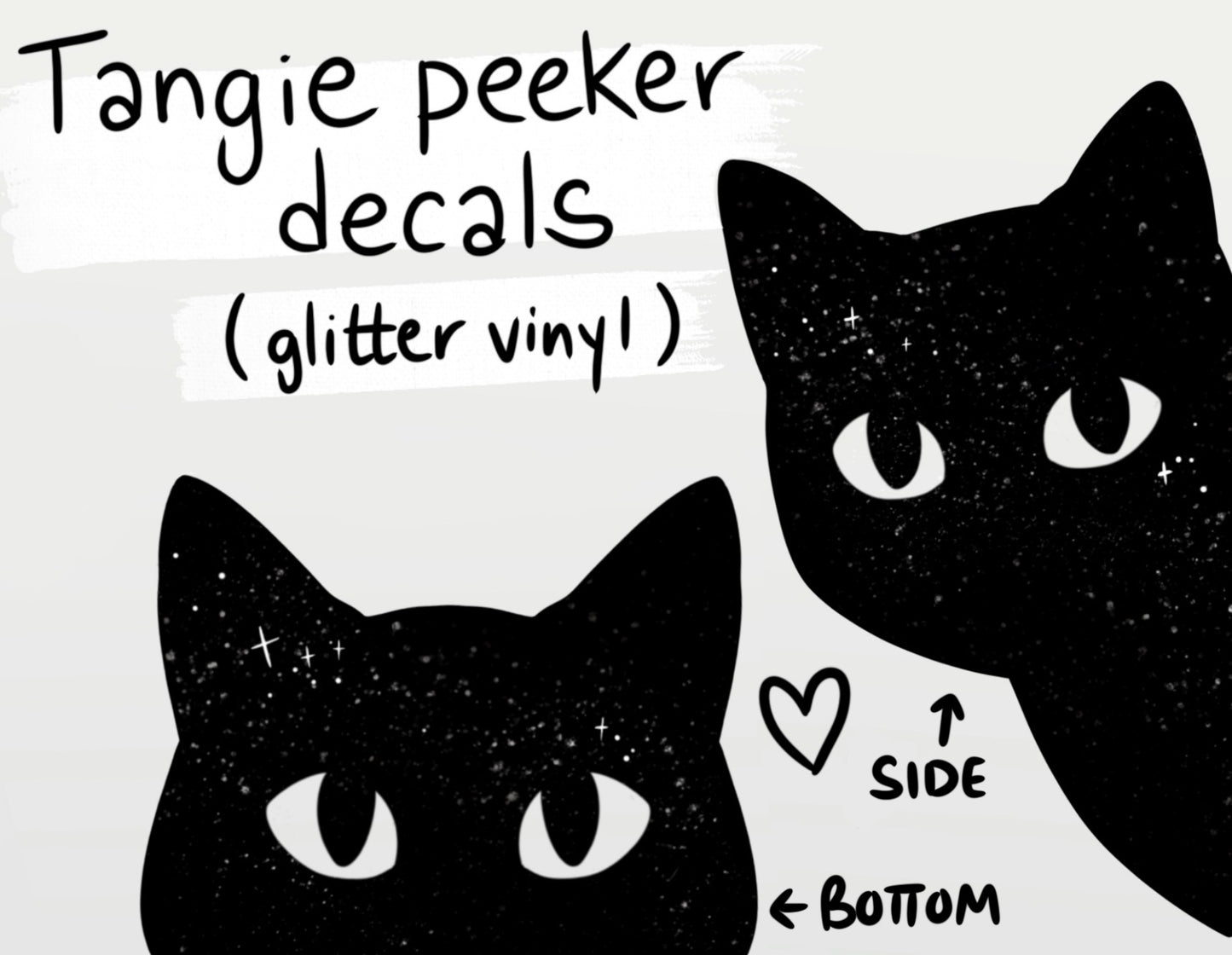 Tangie Peeker Decals