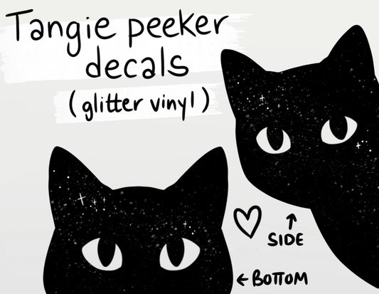 Tangie Peeker Decals