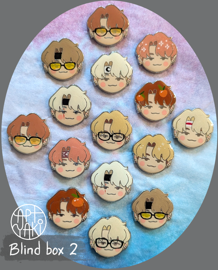 Yoongi Blind Box Pins