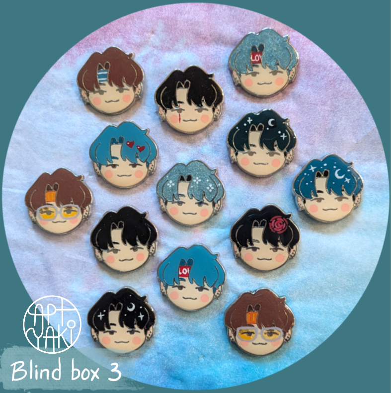 Yoongi Blind Box Pins