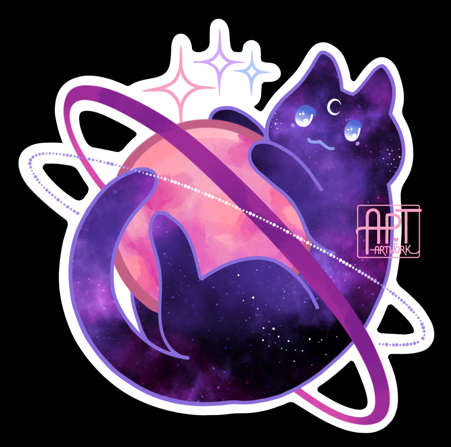 Space Cat Sticker