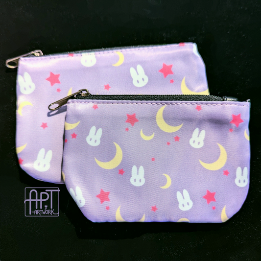 Moon Bunny Pouches