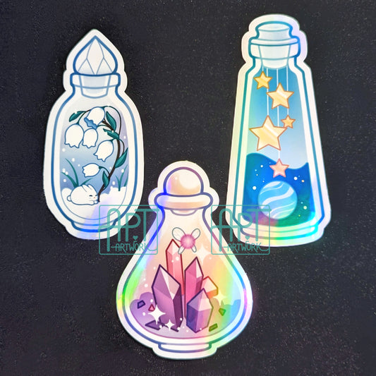 Magic Bottle Stickers