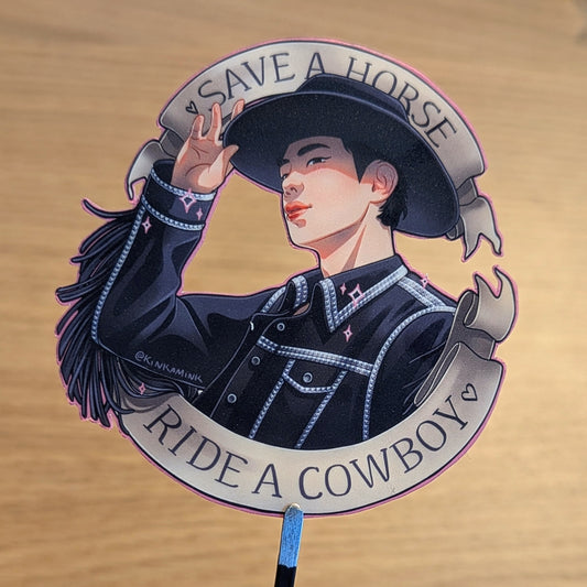 Cowboy Jin Sticker