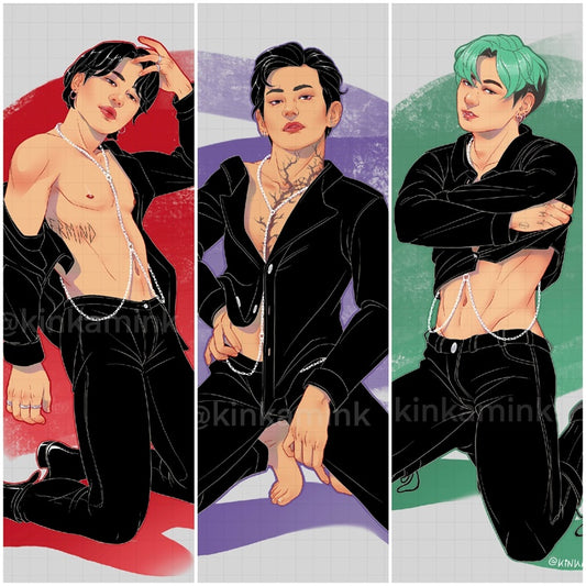Maknae Line Pinup Prints