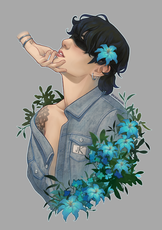 Smeraldo Garden Jungkook Print