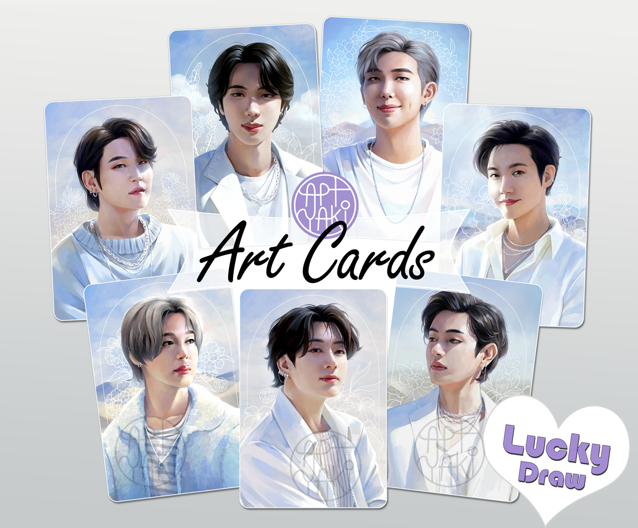 Mini-print Art Cards (lucky draw and sets)