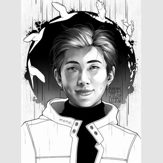 Mono Namjoon Art Print