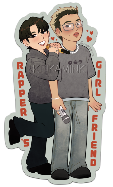 Rapper's Girlfriend Sticker