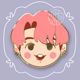 [PREORDER] Pastel Bangtan Enamel Pins