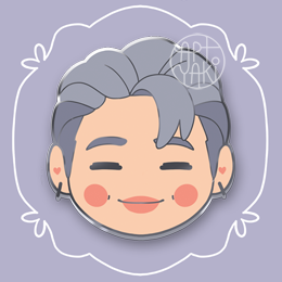 [PREORDER] Pastel Bangtan Enamel Pins