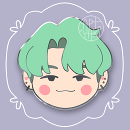 [PREORDER] Pastel Bangtan Enamel Pins