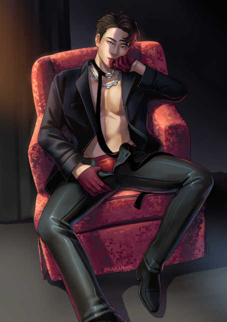 Vampire Jin Print