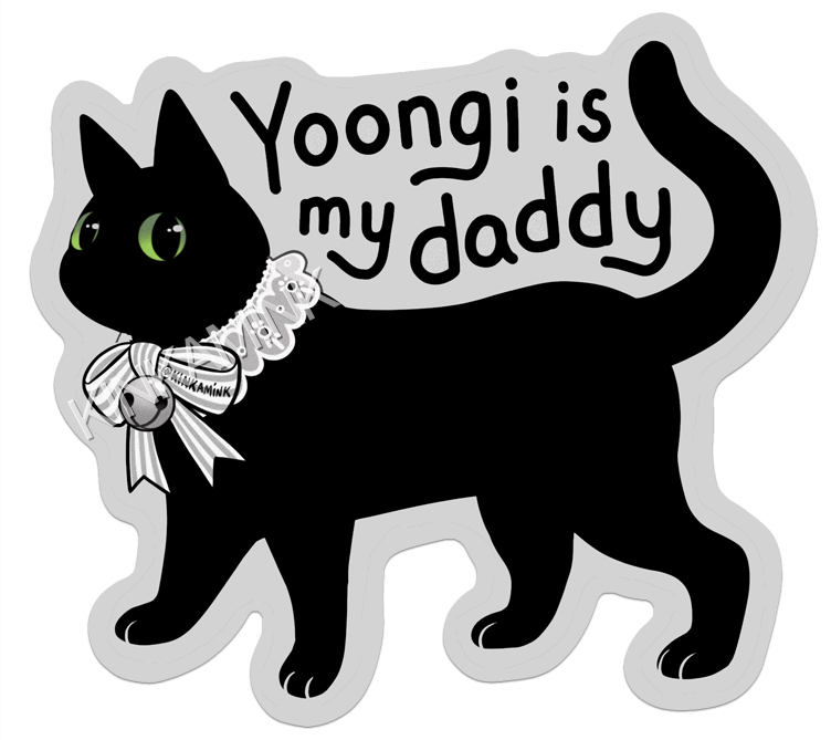 Yoongi Daddy Sticker