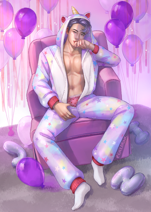 Unicorn Jin Print