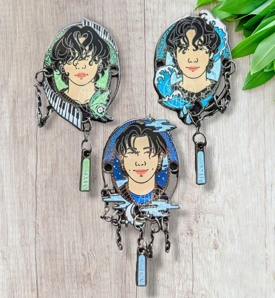 Rapping Pin Cameo Collection Pins - Rap Line – aptyaki