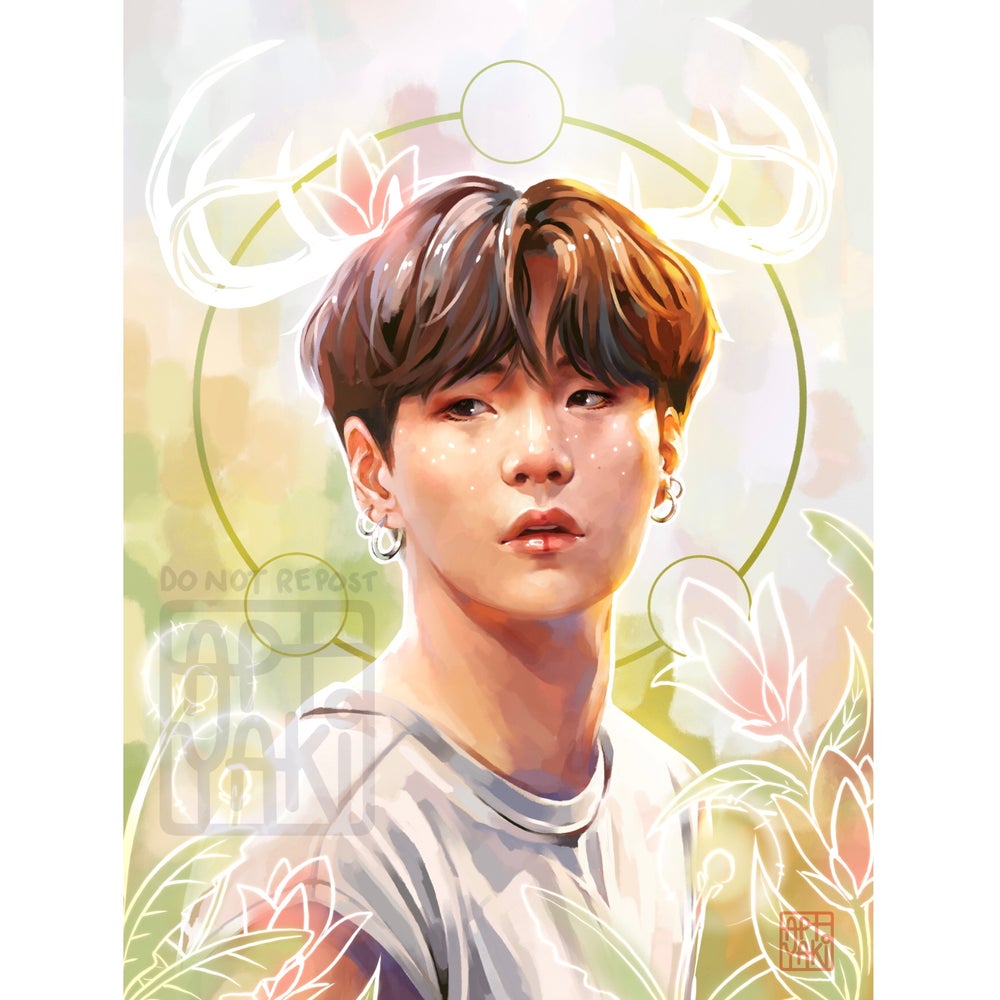 Forest Yoongi Art Print