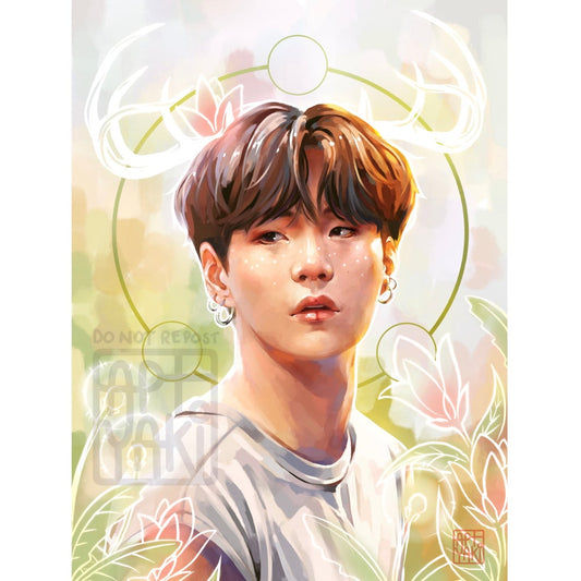 Forest Yoongi Art Print