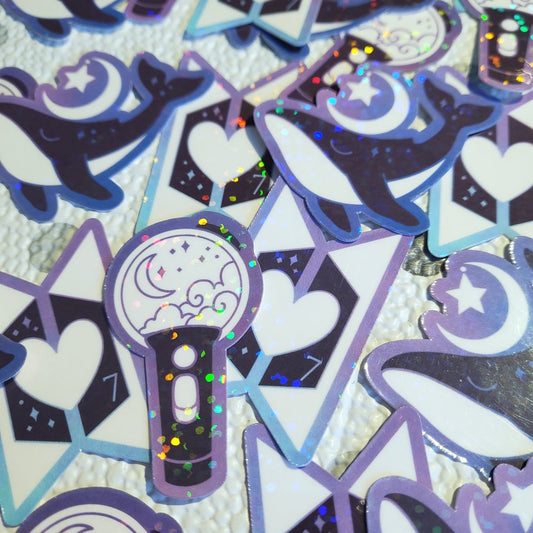 Rainbow Galaxy Stickers