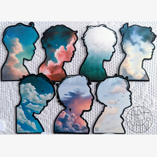 Solo Silhouette Sticker Set