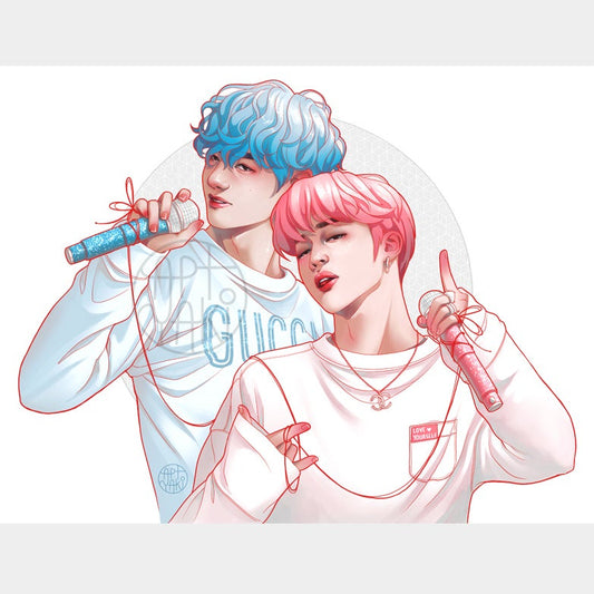 Cotton Candy Vmin Art Print