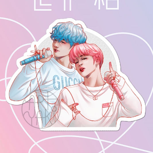 Cotton Candy Vmin Sticker